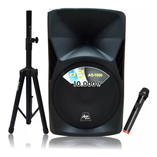 Cabina De Sonido Audio Sound Profesional As1000 + Base Y Mic