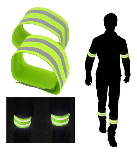 D 4 X 2 Reflectant Bands For Brazo, Team 4 Piezes K