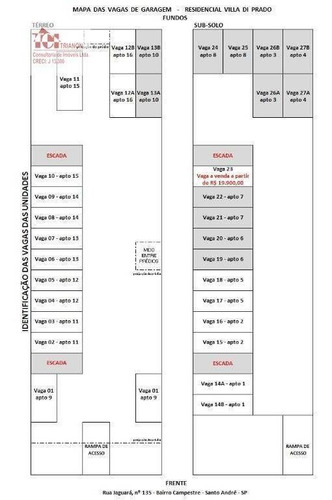 Imagem 8 de 15 de Cobertura Com 2 Dormitórios À Venda, 79 M² Por R$ 379.000,00 - Campestre - Santo André/sp - Co0779