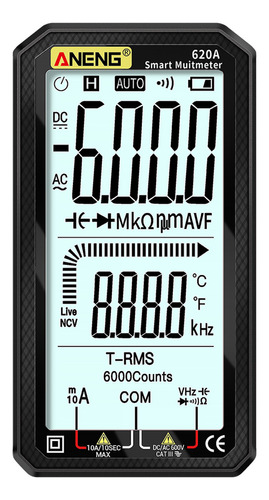 Tester Automotive Digital Hvac Tech Ncv Aneng Para Multímetr