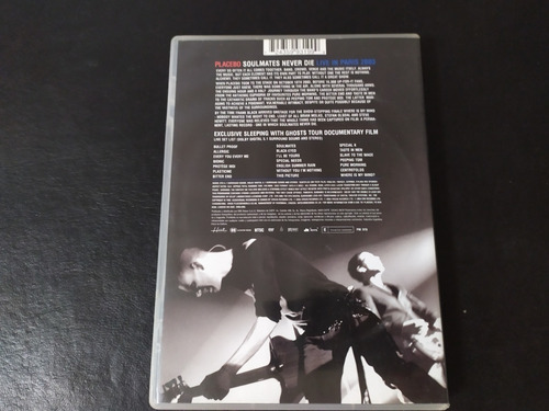 Placebo - Soulmates Never Die (dvd Argentina)