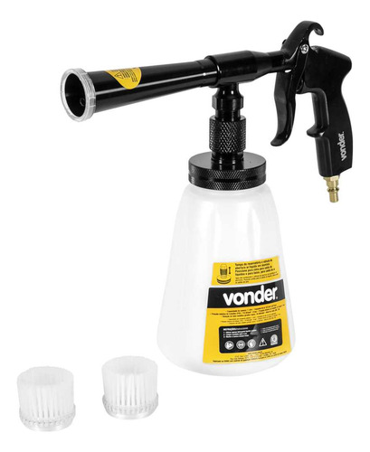 Pistola Tornador Para Limpeza Automotiva Com Rolamento 1l