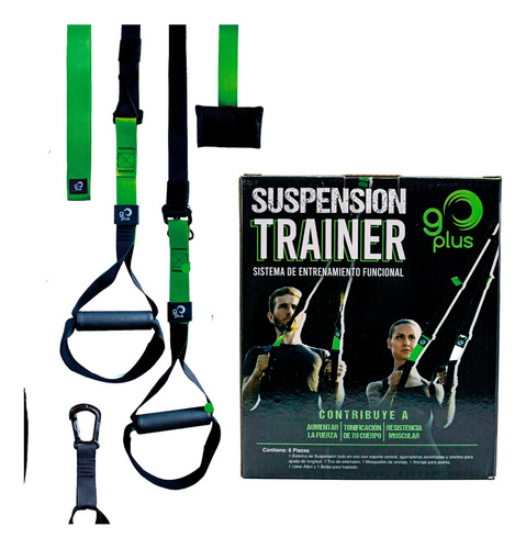 10pack Suspension Trainer Trx Entrenamient Funcional Go Plus