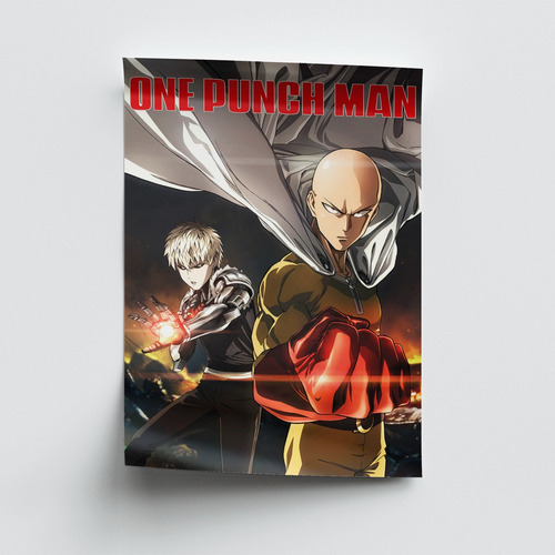 Impresión Foto - Poster One Punch Man 60 X 90 Cm 