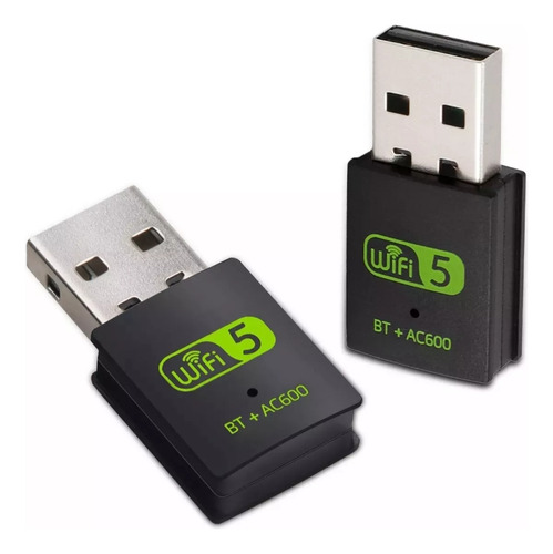 Adaptador Wifi Para Pc 600m 2.4g/5g Wifi Y Bluetooth 4.2