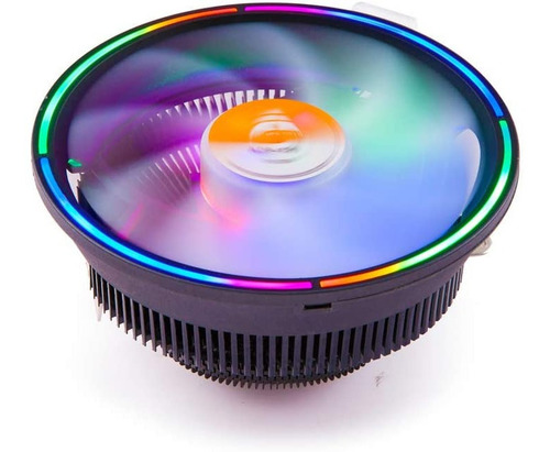 Fan Cooler De Cpu Rgb Icetek, 120mm Para Intel Y Amd. Nuevo!