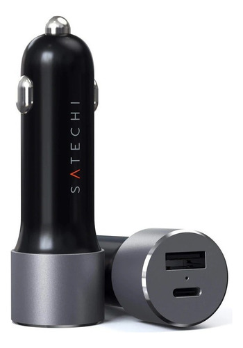 Satechi Cargador De Auto 72w Para iPhone 15/ Pro/ Max/ Plus