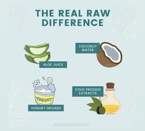 Shampoo Real Raw Colageno 355 Ml Libre D Sulfato Y Parabenos