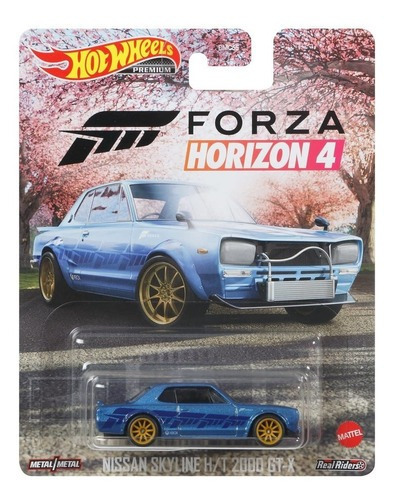 Mattel Hot Wheels Nissan Skyline H/t 1:64 - Azul