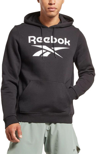 Canguro Reebok Identity Fleece Stacked Negro - 100050290