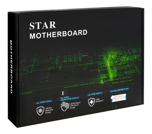 Imagen 3 de 4 de Tarjeta Madre H61 Star Socket Intel Lga1155 Ddr3 Hdmi Vga M2