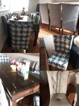 Comprar Juego De Comedor Mesa Y 8 Sillas Madera Usado