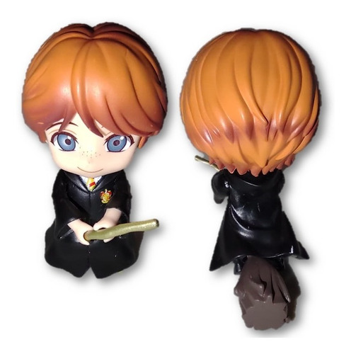 Ron Weasley Escoba Voladora Serie Harry Potter Articulado  