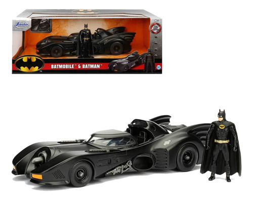 Batimovil Batmobile Y Batman Escala 1:24 98260  Auto Collecc