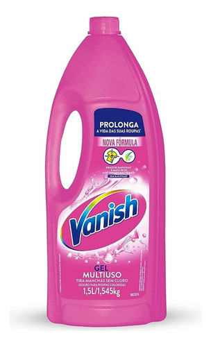 Kit Tira Manchas Gel Multiuso + Crystal White 1,5l Vanish