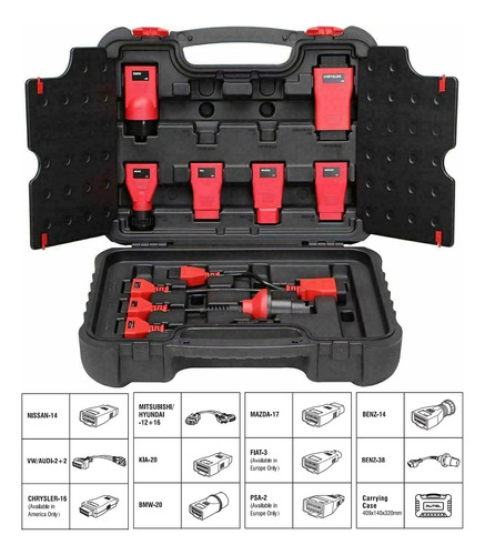Maxisys Msobd2kit - Kit De Adaptador No Obdii 11 Adapta...