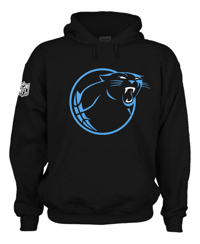 Sudadera Capucha Nfl Panteras De Carolina Mod. 01 Americano