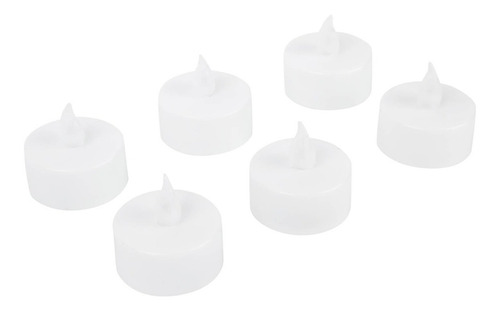 Set 6 Velas Decorativas Led Tealight Afj 