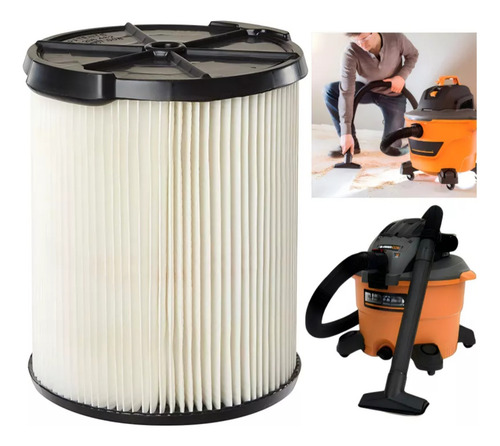 Filtro Para Aspiradora Ridgid Vf4000 Repuesto Accesorios