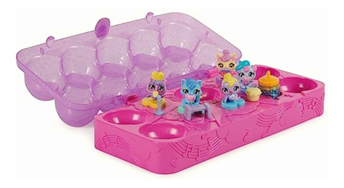 Hatchimals Alive, Cartón Con 5 Minifiguras En Huevos Que Se