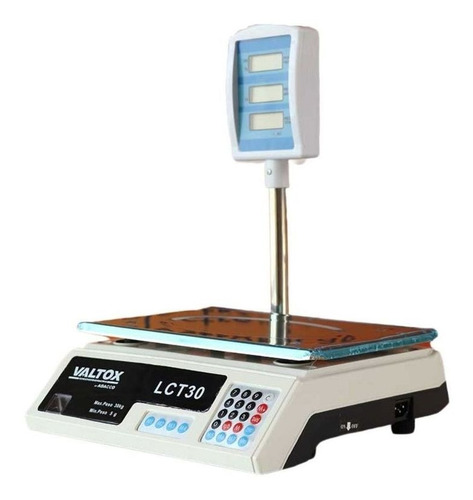 Balanza Electrónica Digital Bodeguera Valtox 30kg/5gr Torre