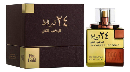 Perfume Lattafa Perfumes 24 Carat Pure Gold Eau De Parfum 10