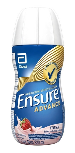 Ensure Advance Rpb Fresa - mL a $52