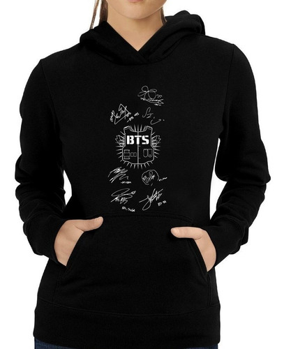 Unico Y Genial Diseño Sudadera Dama Boy Band Bts 