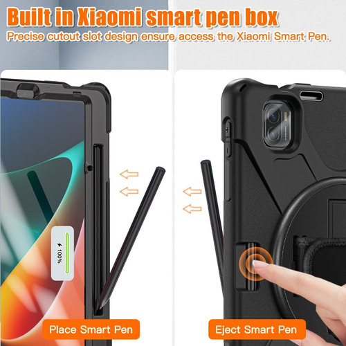 B Funda Resistente Con Correa P/tablet Xiaomi Pad 5/5 Pro 11