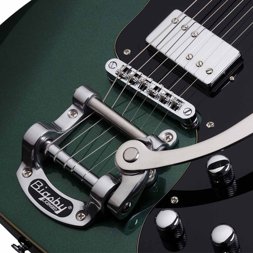 Guitarra Eléctrica Pt Fastback Ii B - Verde Esmeralda Obscur Diestro Dark Emerald Green Palo De Rosa