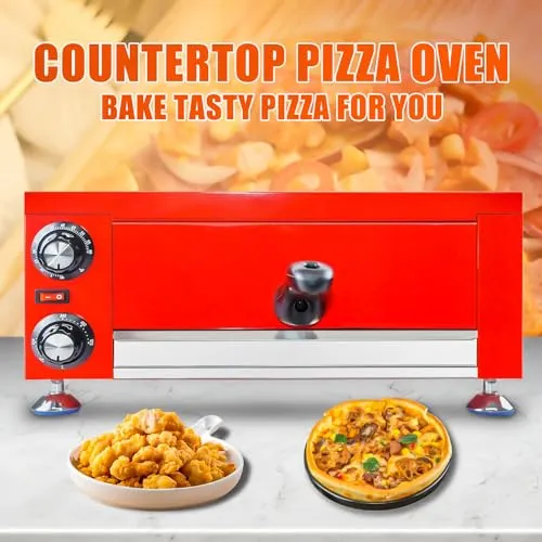 Horno Eléctrico Para Pizza Kooten Para Interiores, 12 Encime