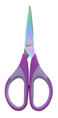 Imagem 3 de 5 de Conjunto De 3 Tesouras Titanium Com Cabo Soft (3 Unidades)