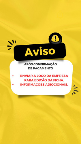 Ficha De Cadastro E Mensalidade Academia - 50 Uni