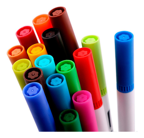 Marcadores De Doble Punta De 72 Colores Para Dibujar Y Bosqu
