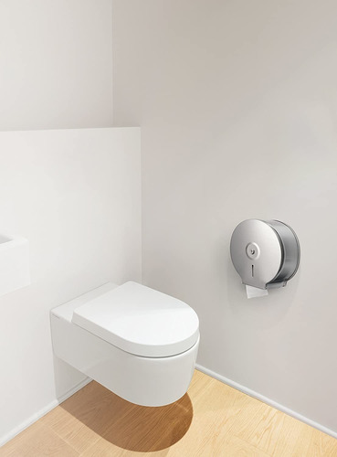 Imagen 3 de 5 de Dispensador De Papel Higiénico Jumbo - Acero Inoxidable...