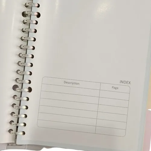 Cuaderno Archivador Anillada A5 Sistema Refill Niña Kawaii
