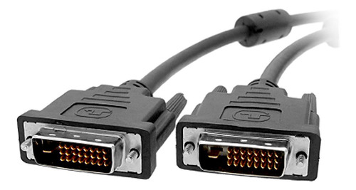 Qtqgoitem Cable Negro Dvi-d Dual Macho 5 Pie Para Video 644