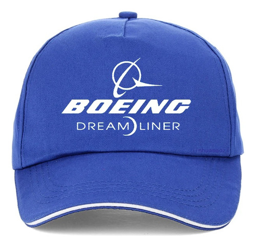 Gorra De Béisbol Con El Logotipo De Boeing Impreso