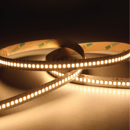 Tira Led De Interior 12v 60w Blanco Calido 120 Led/m Led 8mm