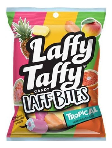 Laffy Taffy Candy Laff Bites Tropical 85g Delgabacho Mx 