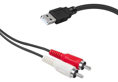 Cable Usb A Rca De Duttek, Cable Auxiliar De Audio Rca, Usb