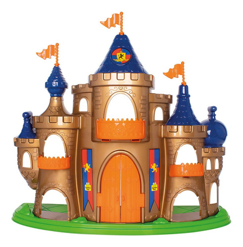 Castelo Medieval Infantil De Brinquedo C/ Boneco- Samba Toys