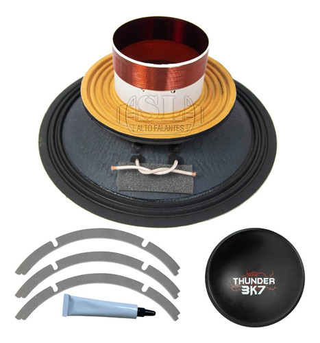 4kit Reparo Sl Compatível Com 7driver Thunder 3k7 12pol 4ohm