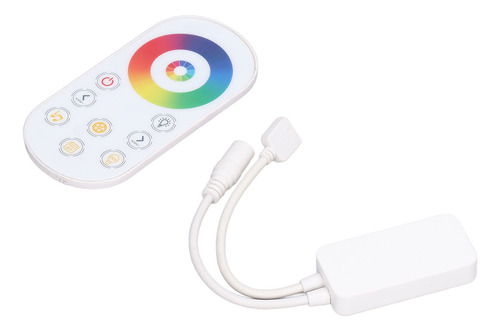 Controlador Led Rf Touch, Teclas De Acceso Directo A Color (