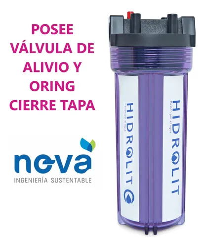 Filtro De Agua Carbon Activado Elimina Cloro Sabores Olores
