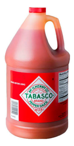 Salsa Tabasco 3.8 Lt M© Ilhenny Co