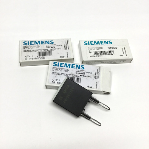 Lot Of 3 Siemens 3rt1916-1dg00 S00 Contactor Surge S Ccs