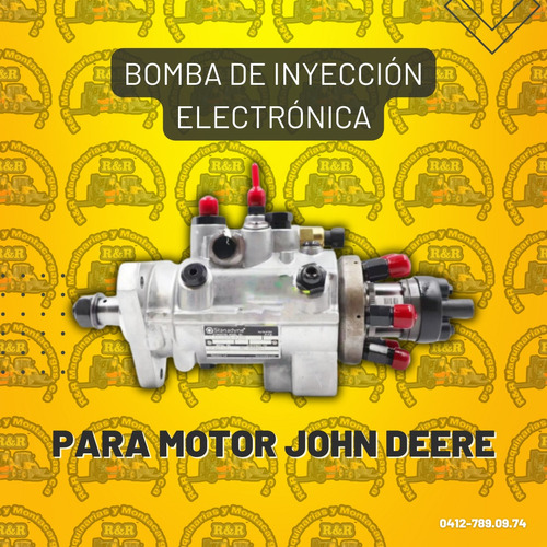 Bomba De Inyección Electrónica Para Motor John Deere