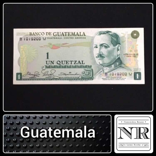 Guatemala - 1 Quetzal - Año 1981 - P #59