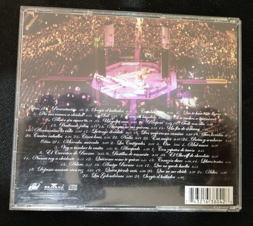 Bronco En Vivo Cd Bukis Yonics Temerarios Industria Bryndis